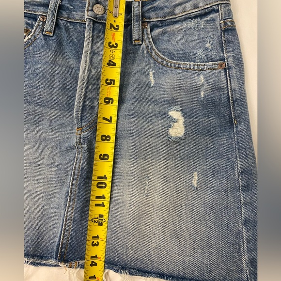 Boyish denim skirt - Picture 4 of 7